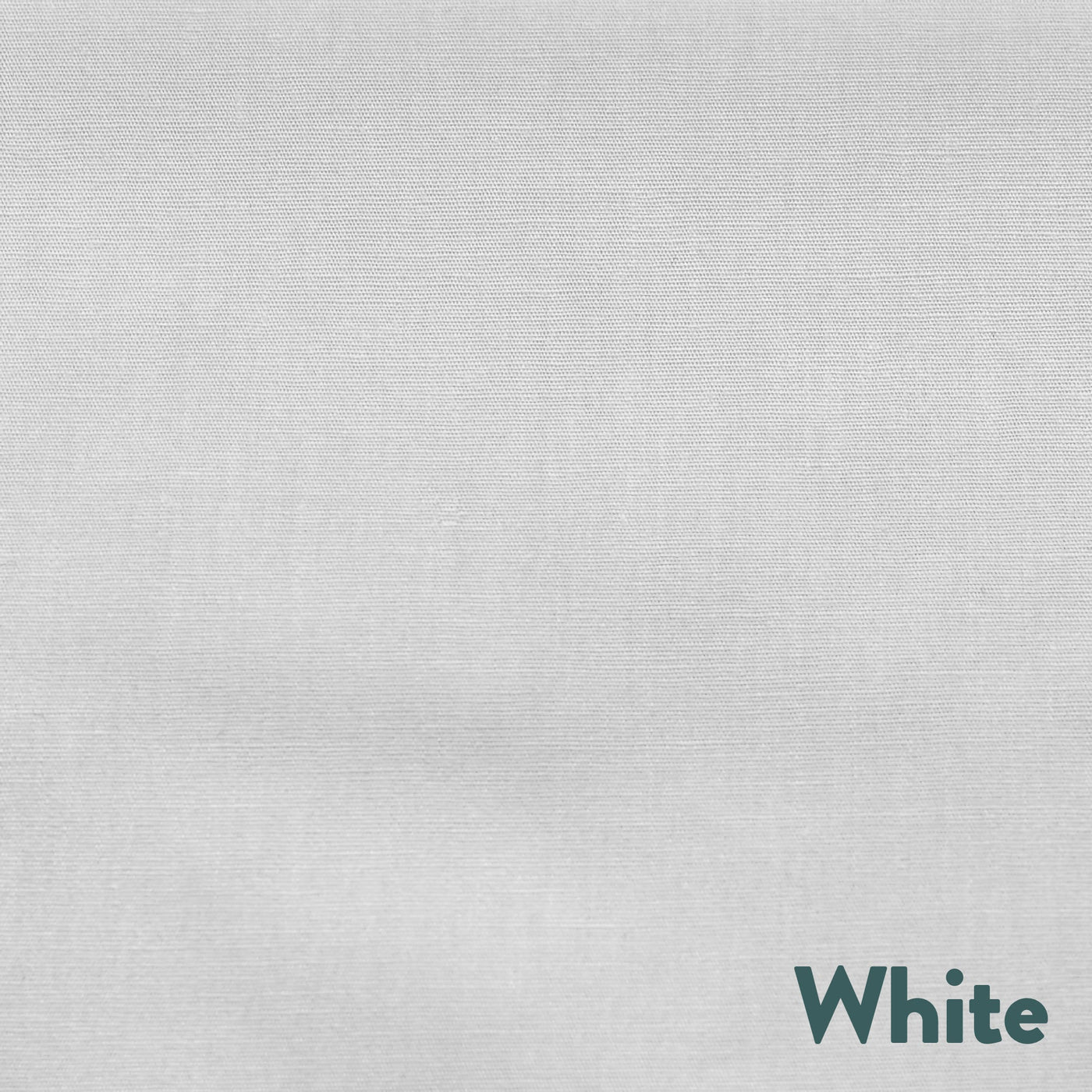 Cotton Laundry Bag white fabric up close